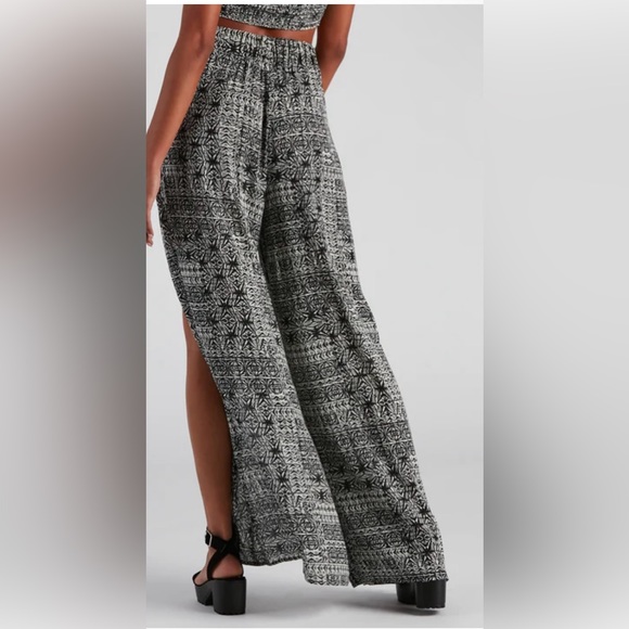 Women's Cabo Calling Boho Tulip Pants and Top Set EUC - Picture 2 of 4